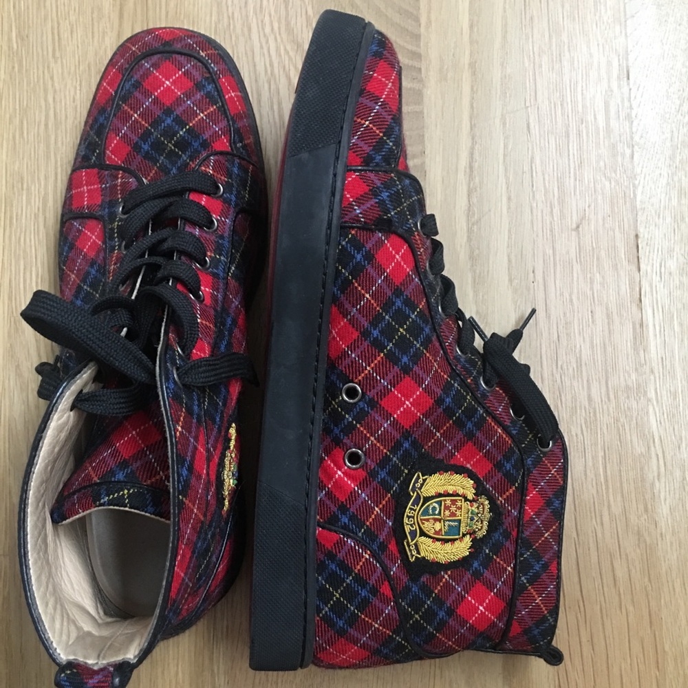Christian LouboutinTartan Rantus Orlato Men’s Flat